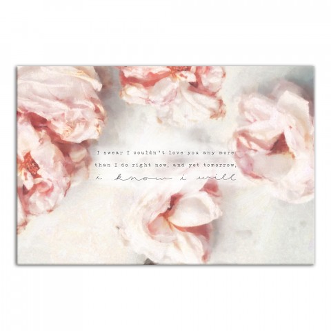 I Swear I Couldn't Love You Any More 32x48 Canvas Wall Art