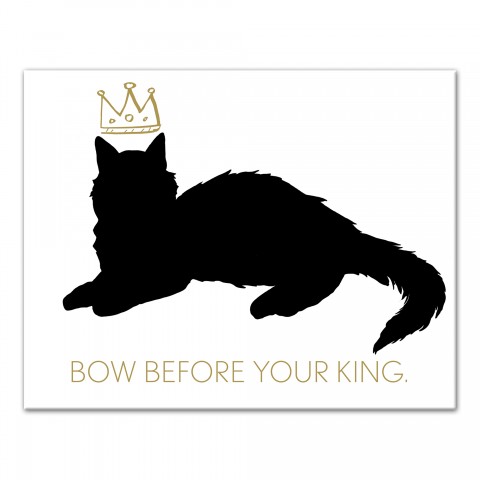 Bow Before Your King 11x14 Canvas Wall Art