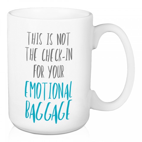 Emotional Baggage 15 oz Mug