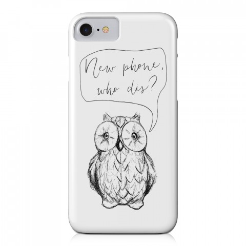 New Phone Who Dis? iPhone 7 Barely There Case