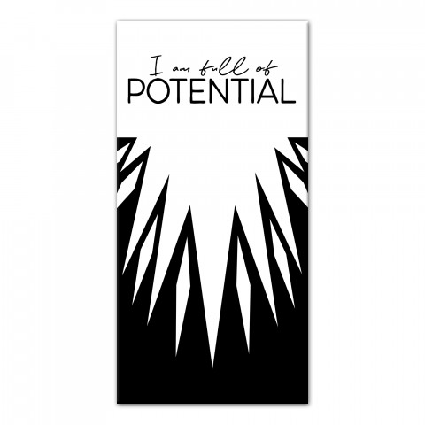 I Am Full of Potential 10x20 Canvas Wall Art
