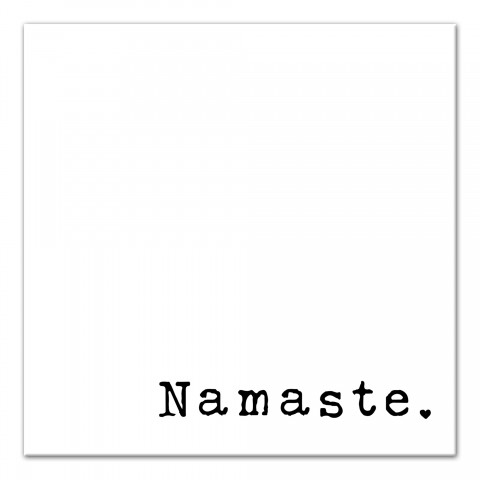 Namaste 12x12 Canvas Wall Art