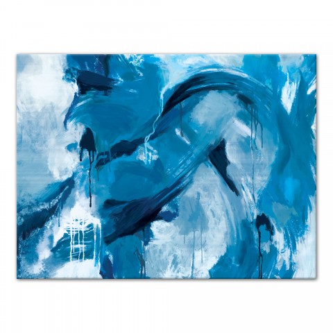 Suspicious Liquid Abstract 30x40 Canvas Wall Art