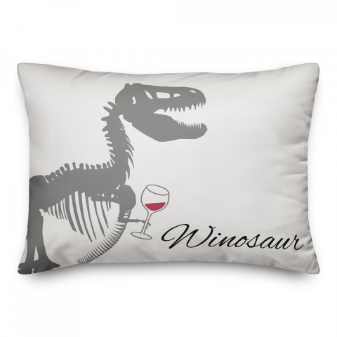 Winosaur 14x20 Spun Poly Pillow