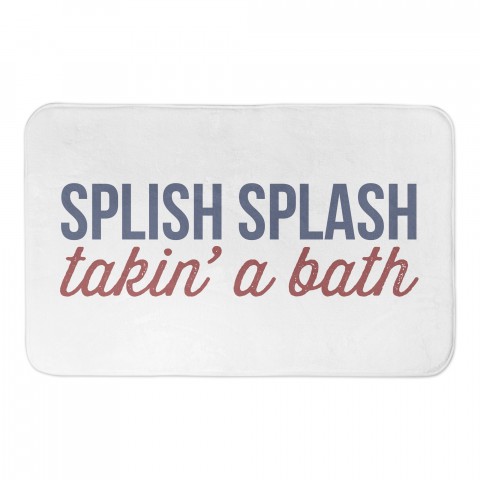 Splish Splash Takin' A Bath 34x21 Bath Mat
