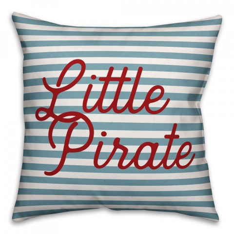 Little Pirate 16x16 Spun Poly Pillow