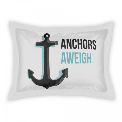 Anchors Aweigh Standard Brushed Poly Sham