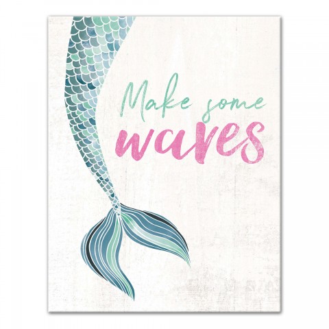 Make some Waves 11x14 Canvas Wall Art