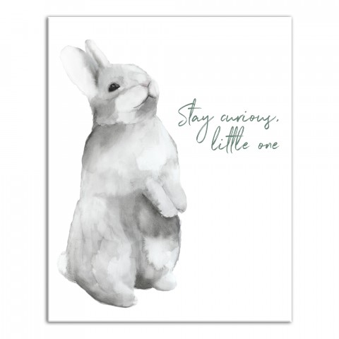 Stay Curious Little One 16x20 Canvas Wall Art