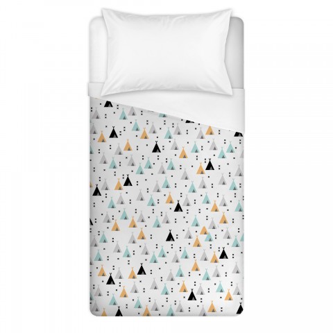 If You Need Me, I'll Be In My Teepee Twin Brushed Poly Duvet