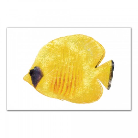 Tropical Fish Set Separates Wall Art