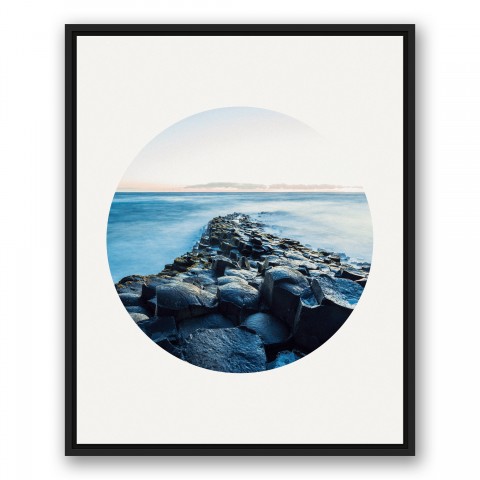 Tranquility Circle Print Wall Art