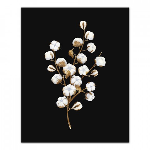 Cotton Bundle 24x30 Canvas Wall Art