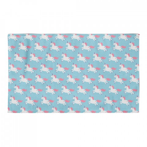 Running Unicorn Patterns 3x5 Area Rug