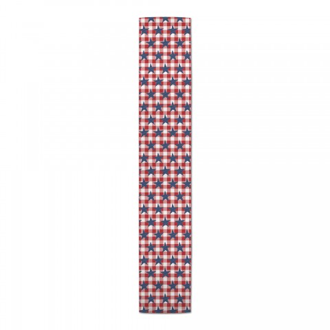 Stars Buffalo Check Cotton Twill Runner