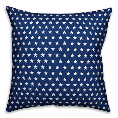 Stars and Stripes 18x18 Spun Poly Pillow