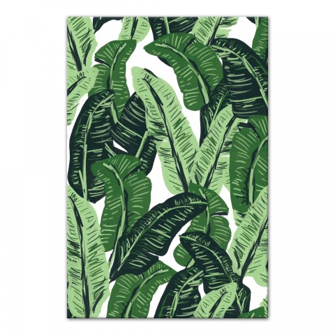 Green Palm Leaves 20x30 Canvas Wall Art