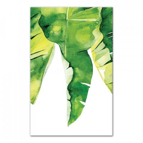 Watercolor Palm Leaves 20x30 Canvas Wall Art