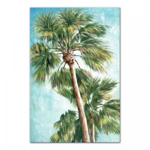 Tropical Palm Trees 20x30 Canvas Wall Art