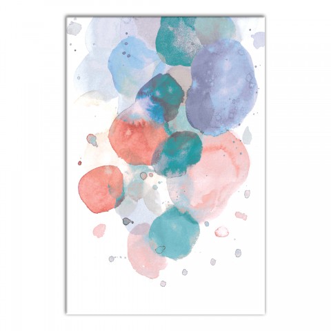Soft Splatters Brighter 20x30 Canvas Wall Art