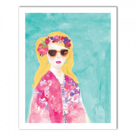 Garden Goddess 16x20 Canvas Wall Art
