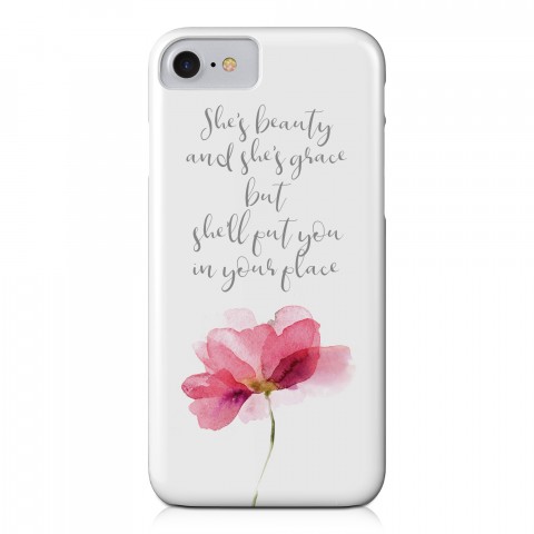 She'll Put You in Your Place iPhone 7 Barely There Case