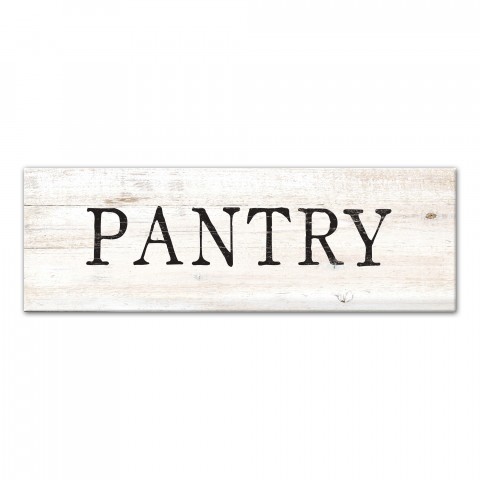 Farmhouse Pantry Sign 12x36 Canvas Wall Art
