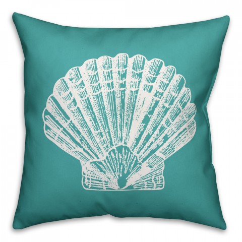 Sea Shell 18x18 Indoor / Outdoor Pillow