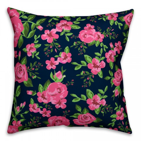 Rose Garden 18x18 Indoor / Outdoor Pillow