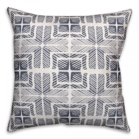 Slate Shibori 18x18 Spun Poly Pillow