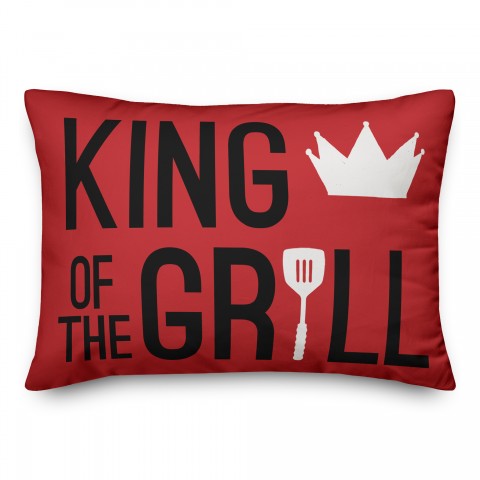King of the Grill 14x20 Indoor / Outdoor Pillow