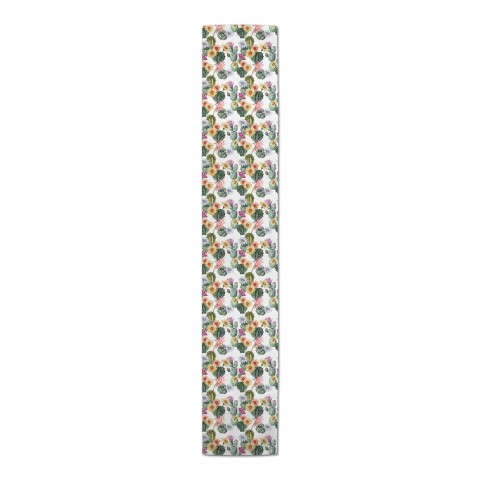 Colorful Watercolor Cacti Runner