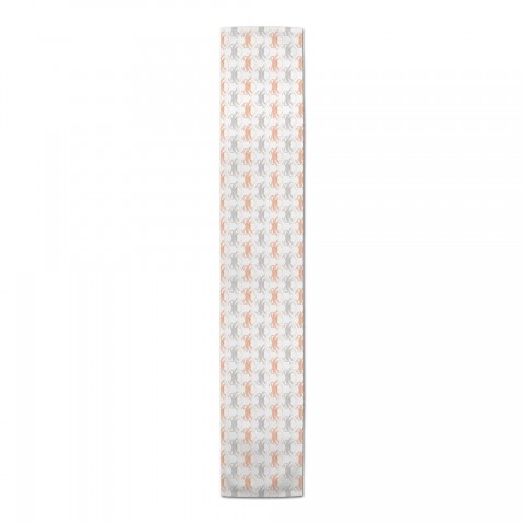 Coral & Gray Coastal Crabs Runner