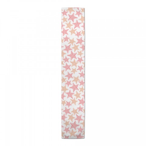 Coral & Pink Coastal Starfish Runner