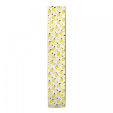Watercolor Lemons Runner