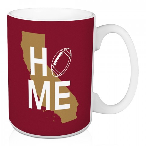 San Francisco Home Football 15 oz Mug