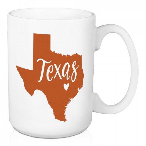 Texas State Pride Austin Love 15 oz Mug