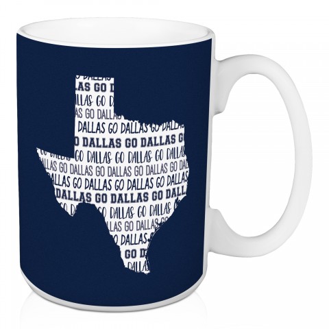 Go Dallas 15 oz Mug