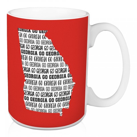 Go Georgia 15 oz Mug