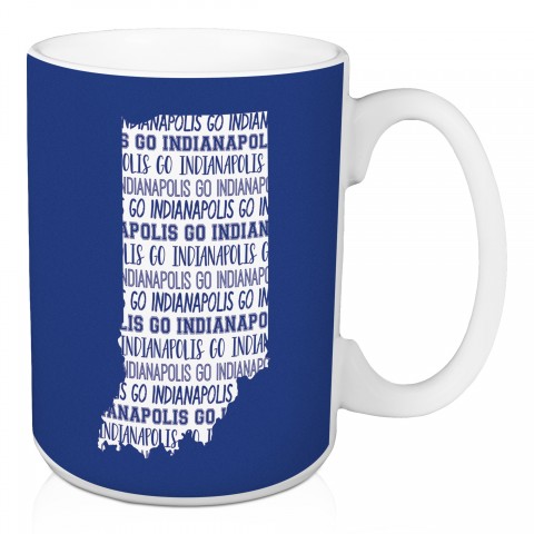 Go Indianapolis 15 oz Mug