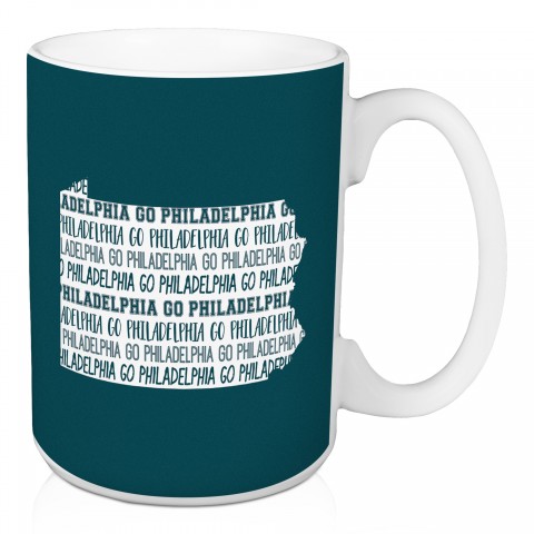 Go Philadelphia 15 oz Mug