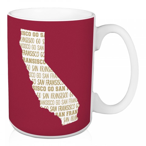 Go San Fransisco 15 oz Mug
