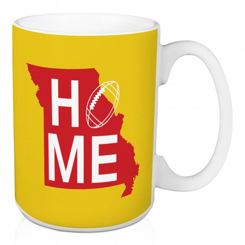 Kansas City Home Football 15 oz Mug