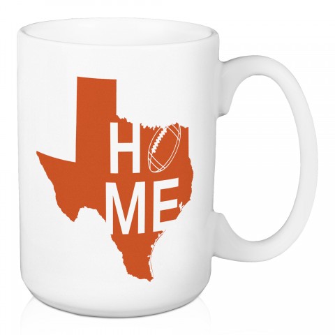 Texas Home Football 15 oz Mug
