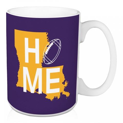 Louisiana Home Football 15 oz Mug