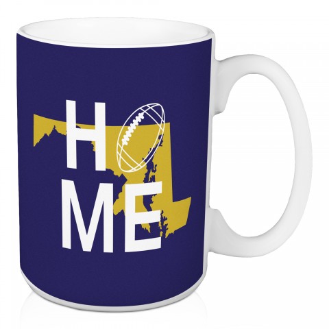 Baltimore Home Football 15 oz Mug