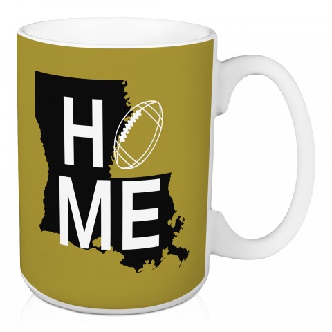 New Orleans Home Football 15 oz Mug
