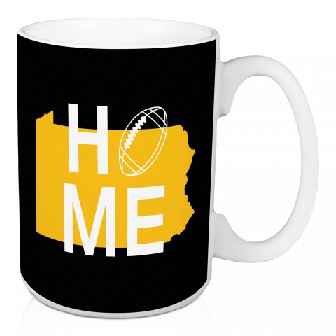 Pittsburg Home Football 15 oz Mug