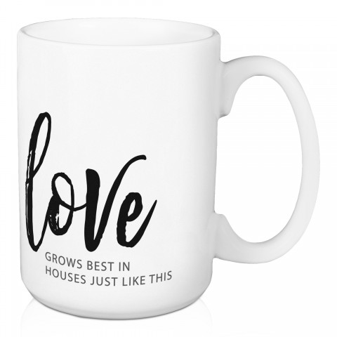 Love Grows Gest 15 oz Mug