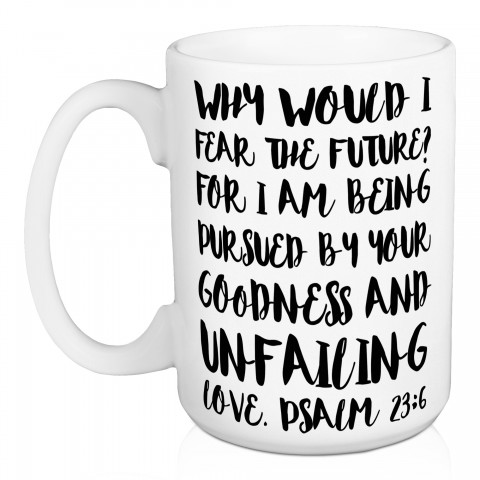 Why Would I Fear the Future 15 oz Mug